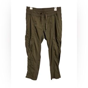 Olive Green workout pants size 10